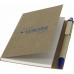 Caderneta de Anotações Eco Molesk com Caneta